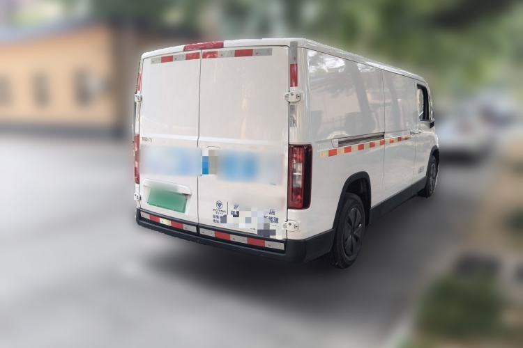 Used Foton Fengjing i9 2025 Model—Professional Logistics Long-axle Front-wheel-drive, CATL 50.23 kWh, Zhiyuan Edition, Flat Roof, Single Tire, 2 Seats Rear Right 45 Deg