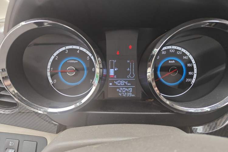 Used Foton Gatu ix5 2016 1.5L Zhiyue Model Instrument Cluster