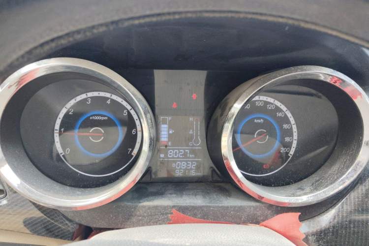 Used Foton Gatu ix5 2016 1.5L Zhiyue Model Instrument Cluster