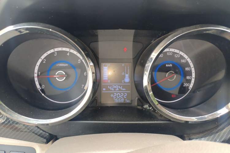 Used Foton Gatu ix5 2017 1.2L Zhiyue Model Instrument Cluster