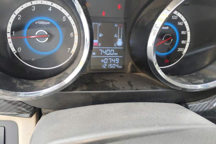 Used Foton Gatu ix5 2018 1.5L Standard Version DAM15DL Odometer Close Up