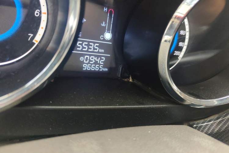 Used Foton Gatu ix5 2018 1.5L Standard Version DAM15DL Odometer Close Up