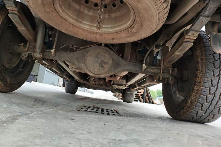 Used Foton General F9 2022 2.0T Diesel Manual 4x4 Enjoyment Version with Long Bed – 4F20TC Chassis Rear