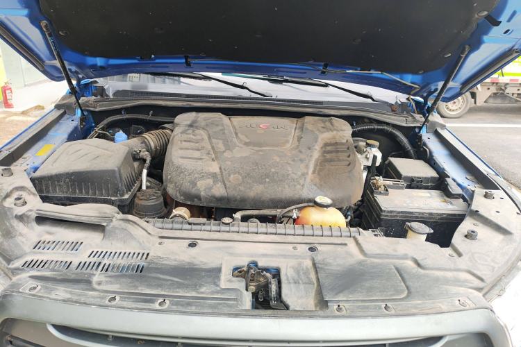 Used Foton General F9 2022 2.0T Diesel Automatic 2WD Enjoyment Version with Long Bed 4F20TC Engine Bay