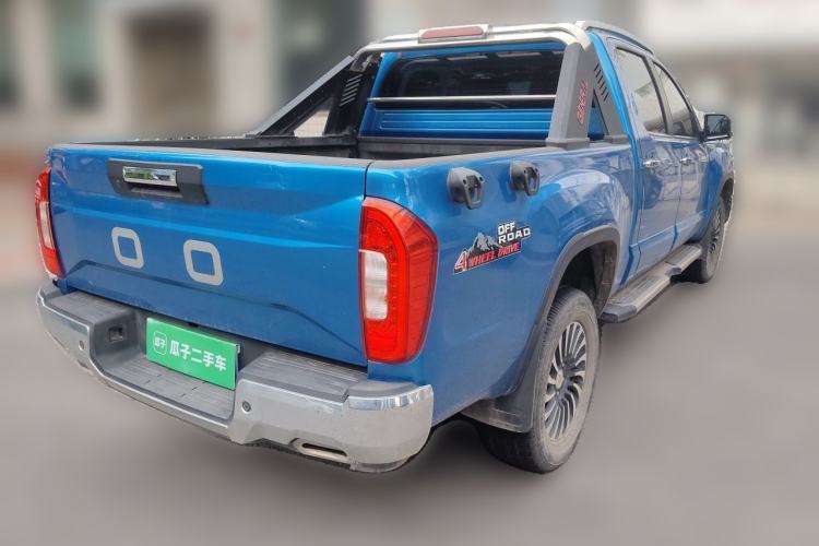 Used Foton General F9 2022 2.0T Diesel Automatic 4x4 Enjoyment Version Standard Cab 4F20TC Rear Right 45 Deg
