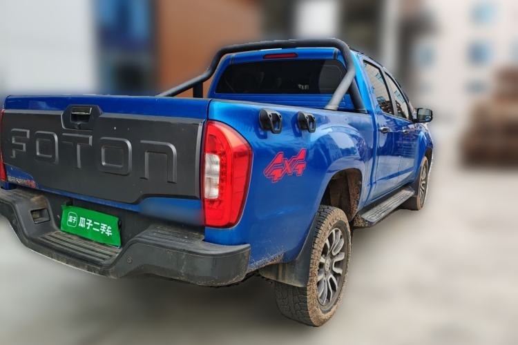 Used Foton General F9 2022 2.0T Diesel Manual 4x4 Enjoyment Version with Long Bed – 4F20TC Rear Right 45 Deg