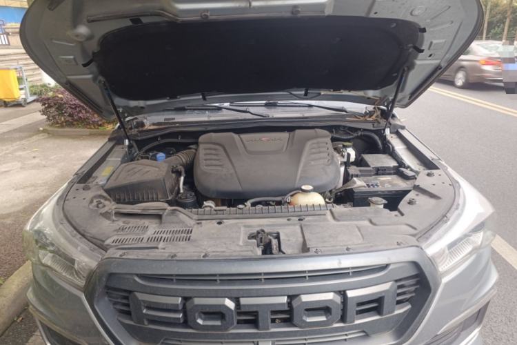 Used Foton General F9 2022 2.0T Diesel Automatic 2WD Enjoyment Version with Long Bed 4F20TC Engine Bay