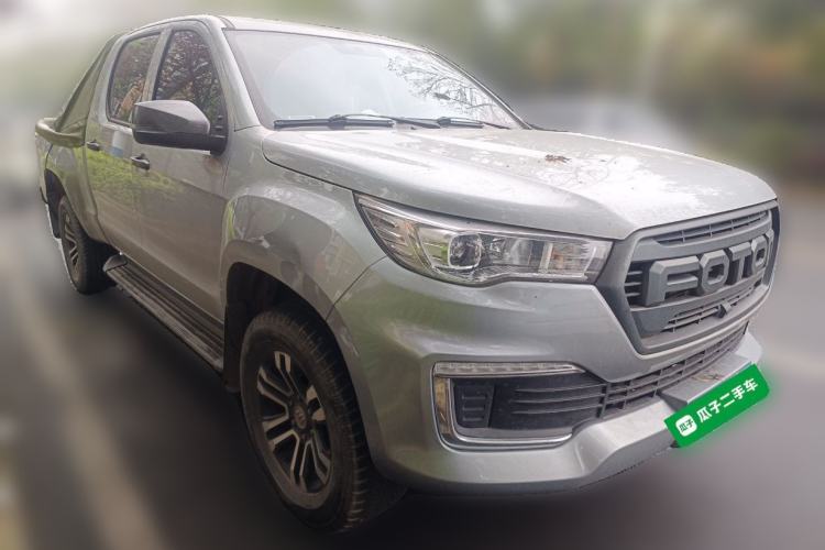 Used Foton General F9 2022 2.0T Diesel Automatic 2WD Enjoyment Version with Long Bed 4F20TC Front Right 45 Deg