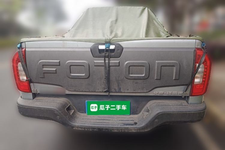 Used Foton General F9 2022 2.0T Diesel Automatic 2WD Enjoyment Version with Long Bed 4F20TC Rear