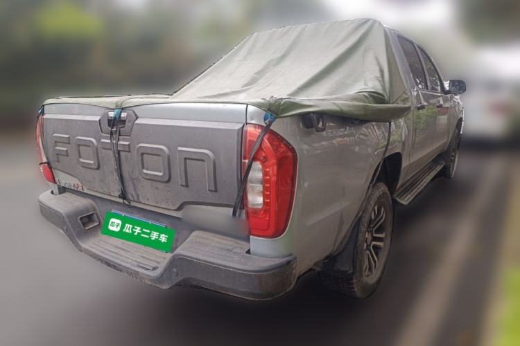 Used Foton General F9 2022 2.0T Diesel Automatic 2WD Enjoyment Version with Long Bed 4F20TC Rear Right 45 Deg