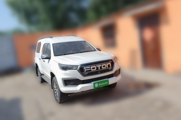 Used Foton General F9 SUV 2022 2.0T Gasoline Automatic Two-Wheel Drive Luxury Version Front Right 45 Deg