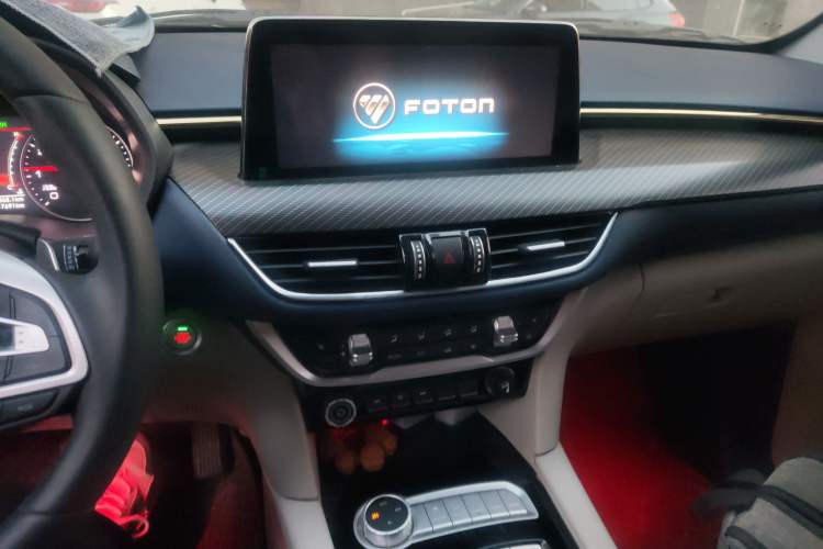 Used Foton General G9 2021 2.0T Field Commander Automatic 4x4 Sport Edition Premium Standard Cab 4G20TI5 Audio And AC Panel