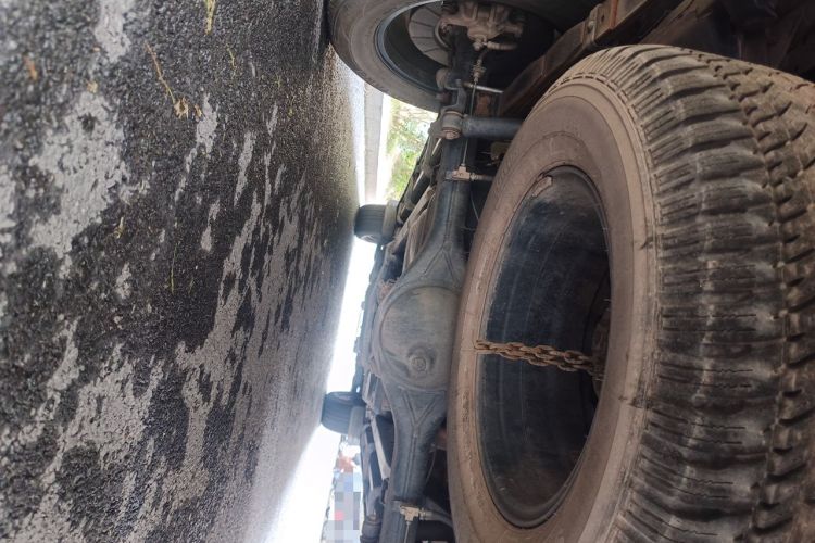 Used Foton General G9 2021 2.5T Armored Grand Commander Manual 4x4 Leisure Edition Premium Long-Box JE4D25Q6A Chassis Rear