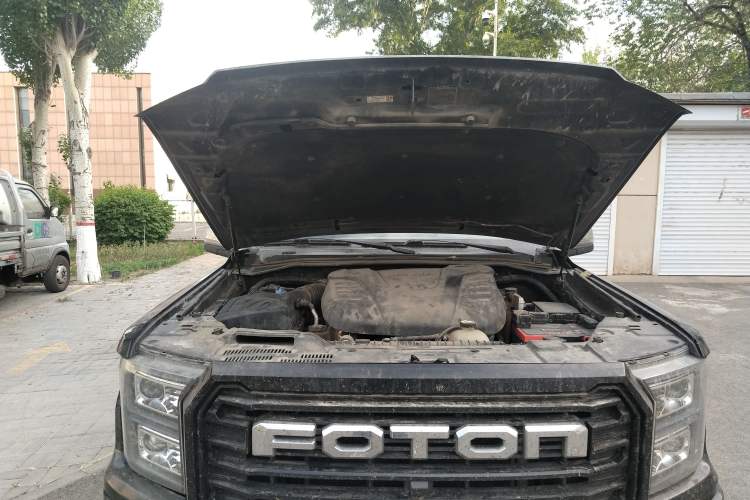 Used Foton General G9 2021 2.0T Armored Great General Manual 4x4 Leisure Edition Enjoyment Version Long Bed 4F20TC Engine Bay