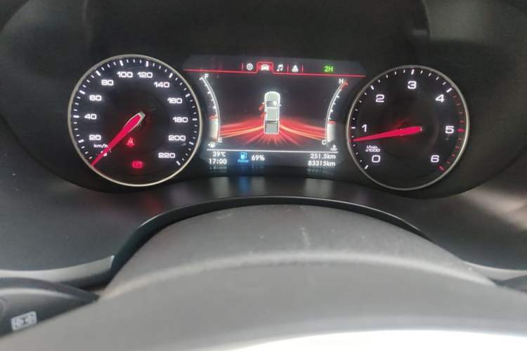 Used Foton General G9 2021 2.0T Armored Great General Manual 4x4 Leisure Edition Enjoyment Version Long Bed 4F20TC Odometer Close Up