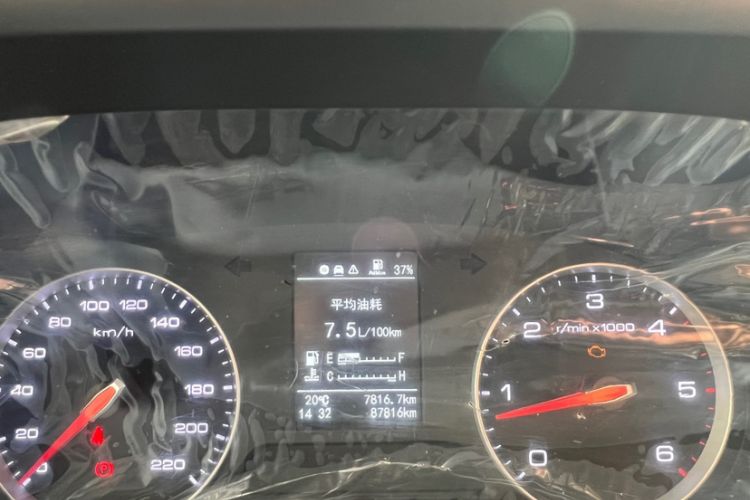Used Foton General G9 2021 2.0T Armored Great General Manual Two-Wheel Drive Leisure Edition Enjoyment Type Long Bed 4F20TC Odometer Close Up