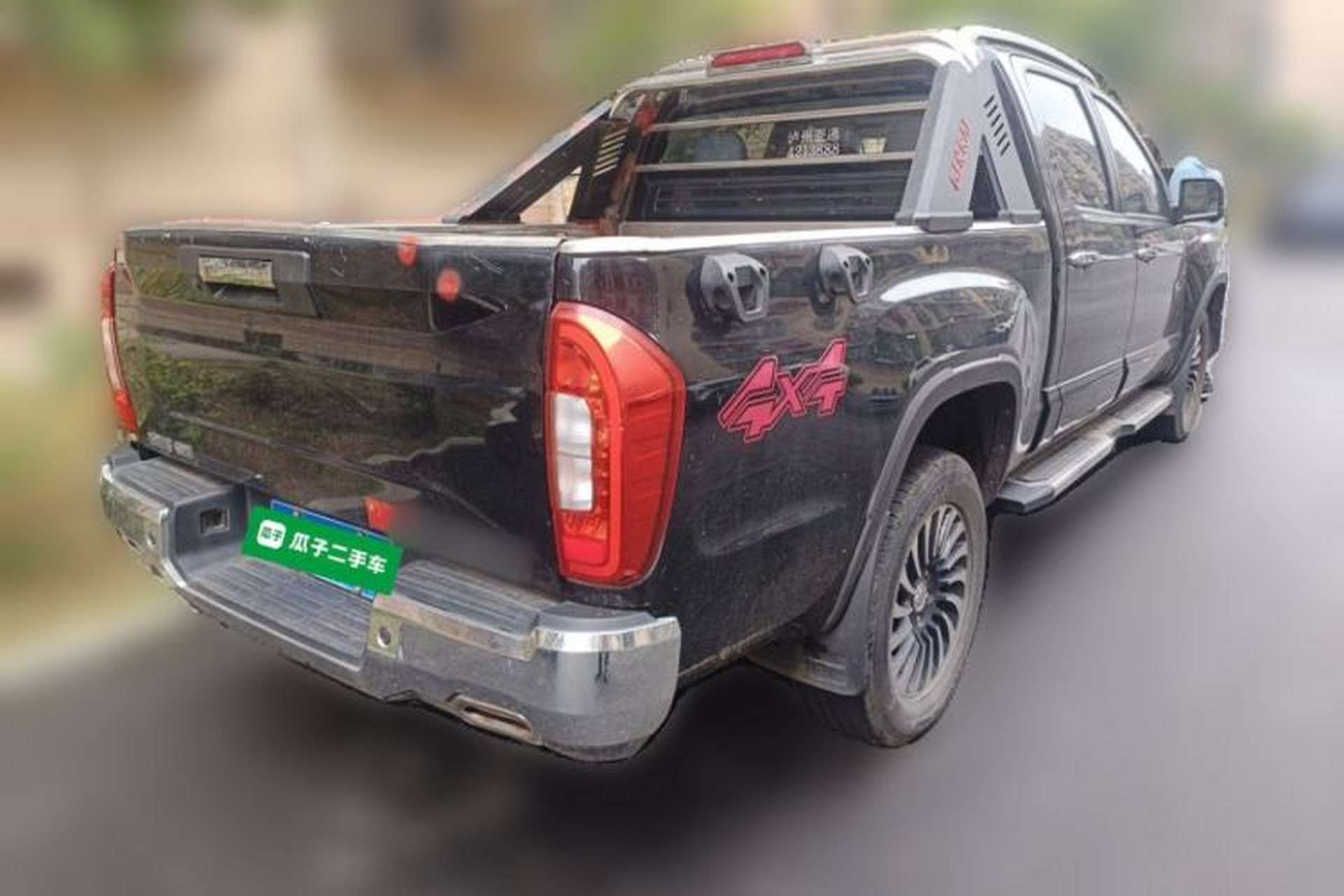 Used Foton General G9 2021 2.5T Armored Grand Commander Manual 4x4 Leisure Edition Premium Long-Box JE4D25Q6A Rear Right 45 Deg
