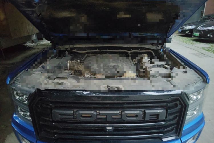 Used Foton General G9 2021 2.0T Armored Great General Automatic Two-Wheel Drive Leisure Edition Premium Version Standard Box 4G20TI5 Engine Bay