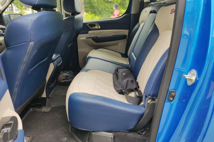 Used Foton General G9 2021 2.0T Field Commander Automatic 2WD Sport Edition Premium Version Standard Cab 4G20TI5 Left Rear Seat