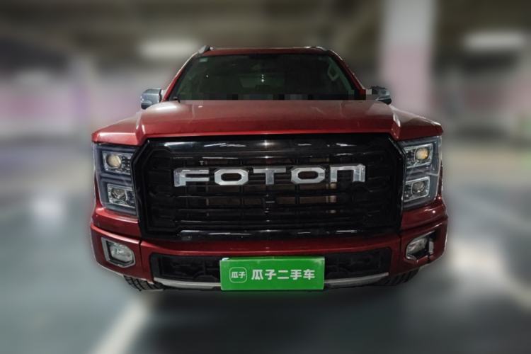 Used Foton General G9 2021 2.5T Armored Grand Commander Manual Two-Wheel Drive Leisure Edition Enjoyment Model with Long Bed JE4D25Q6A Front