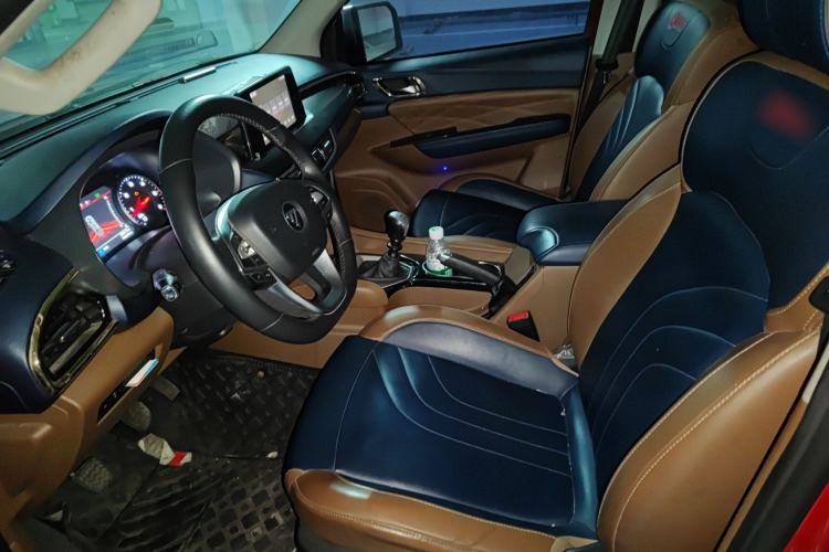 Used Foton General G9 2021 2.5T Armored Grand Commander Manual Two-Wheel Drive Leisure Edition Enjoyment Model with Long Bed JE4D25Q6A Left Front Seat