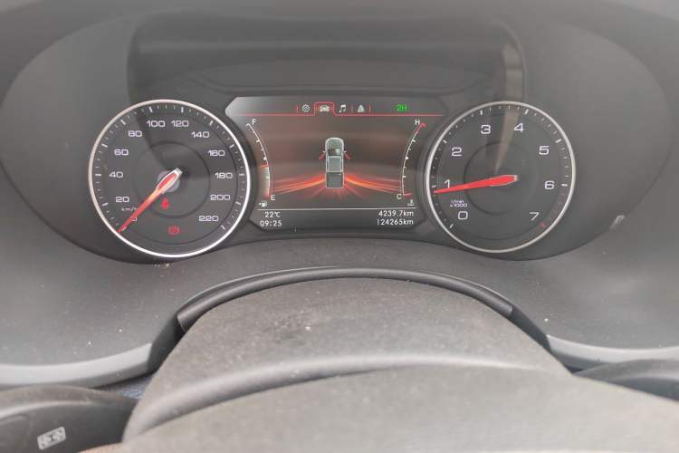 Used Foton General G9 2021 2.0T Armored Great General Manual 4x4 Leisure Edition Enjoyment Model Long Bed 4G20TI5 Odometer Close Up