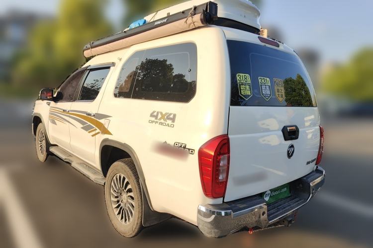 Used Foton General G9 SUV 2022 2.0T Gasoline Automatic 4x4 Luxury Edition Rear Left 45 Deg