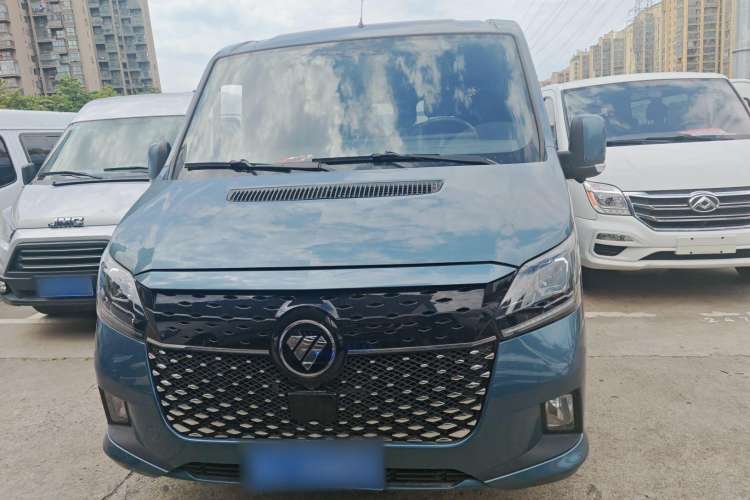 Used Foton Hi-VAN 2024 2.0T Automatic Short Wheelbase Flat Roof Rear Single Tire – Available in 5/6/9-Seater Configurations Exterior 1