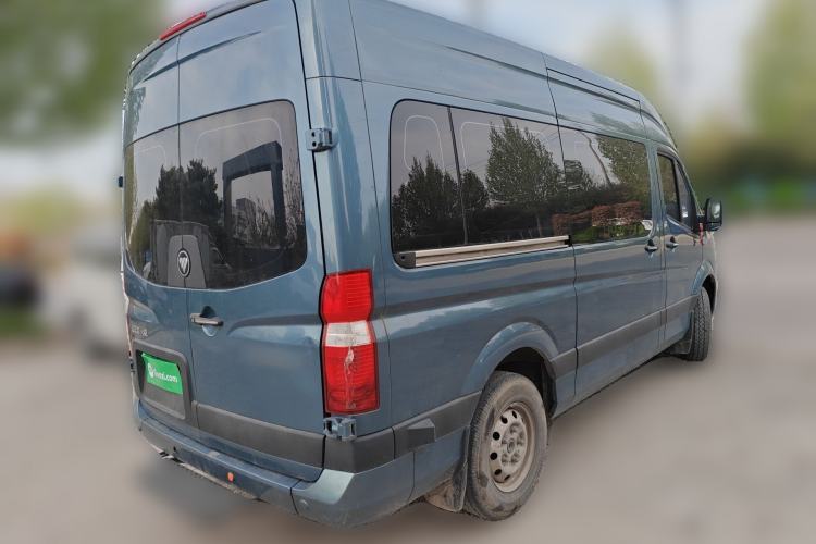 Used Foton Hi-VAN 2024 2.0T Manual Long-Wheelbase Mid-Top Rear Single Tire 5/6/7/9-Seater Rear Right 45 Deg