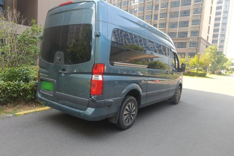 Used Foton Hi-VAN 2024 2.0T Manual Long-Wheelbase Mid-Top Rear Single Tire 5/6/7/9-Seater Rear Right 45 Deg