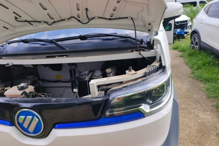 Used Foton Intelligent Blue Elf E5 2023 Pure Electric Van Flat Roof 2 Seats CATL 38.64 kWh Engine Bay Left