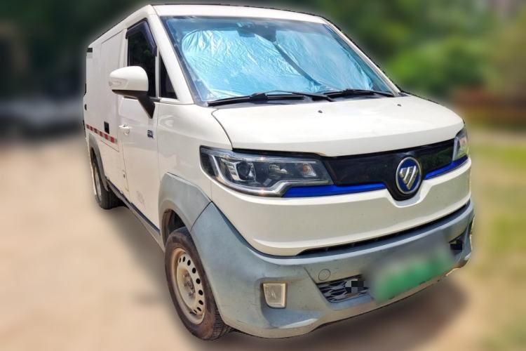 Used Foton Intelligent Blue Elf E5 2023 Pure Electric Van Flat Roof 2 Seats CATL 38.64 kWh Front Right 45 Deg