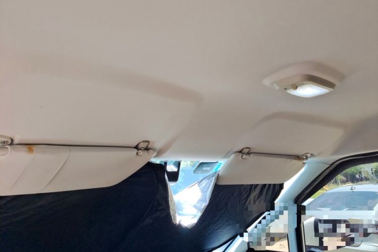 Used Foton Intelligent Blue Elf E5 2023 Pure Electric Van Flat Roof 2 Seats CATL 38.64 kWh Headliner