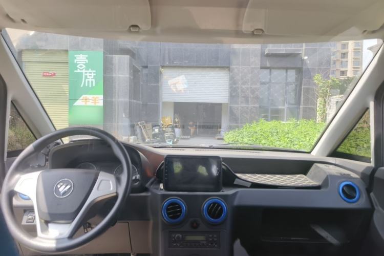 Used Foton Intelligent Blue Elf E5 2023 Pure Electric Van Flat Roof 2 Seats CATL 38.64 kWh Headliner