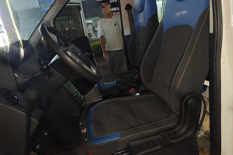 Used Foton Intelligent Blue Elf E5 2023 Pure Electric Van Flat Roof 2 Seats CATL 38.64 kWh Left Front Seat