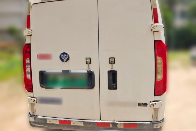 Used Foton Intelligent Blue Elf E5 2023 Pure Electric Van Flat Roof 2 Seats CATL 38.64 kWh Rear