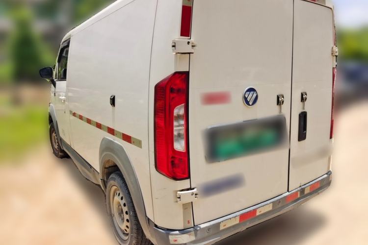 Used Foton Intelligent Blue Elf E5 2023 Pure Electric Van Flat Roof 2 Seats CATL 38.64 kWh Rear Left 45 Deg