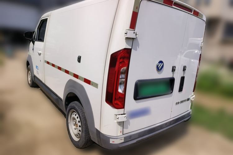 Used Foton Intelligent Blue Elf E5 2023 Pure Electric Van Flat Roof 2 Seats CATL 38.64 kWh Rear Left 45 Deg