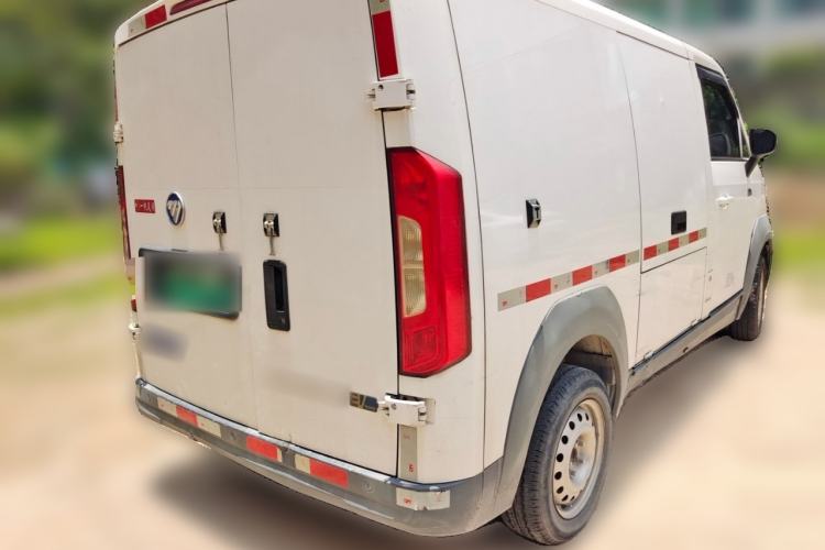 Used Foton Intelligent Blue Elf E5 2023 Pure Electric Van Flat Roof 2 Seats CATL 38.64 kWh Rear Right 45 Deg