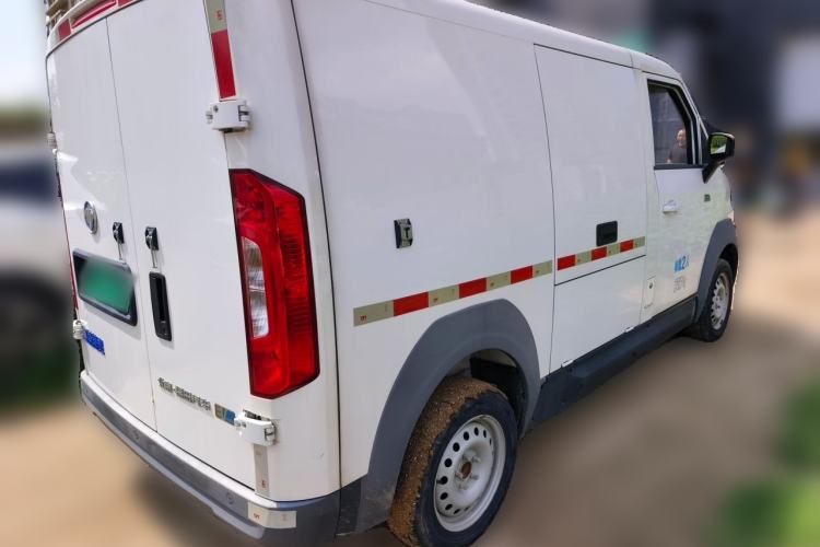 Used Foton Intelligent Blue Elf E5 2023 Pure Electric Van Flat Roof 2 Seats CATL 38.64 kWh Rear Right 45 Deg