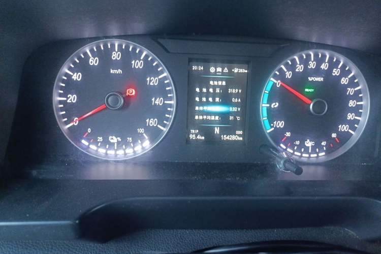 Used Foton Intelligent Blue Elf E7 2022 Standard Model 38.64 kWh Instrument Cluster
