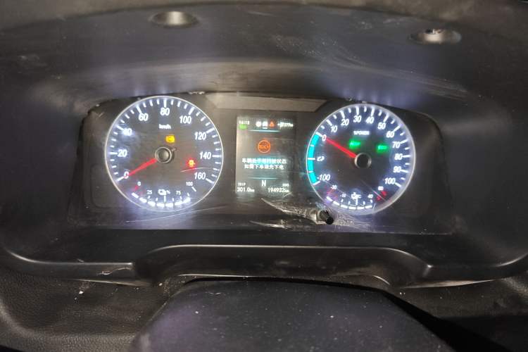 Used Foton Intelligent Blue Elf E7 2022 Standard Model 38.64 kWh Instrument Cluster