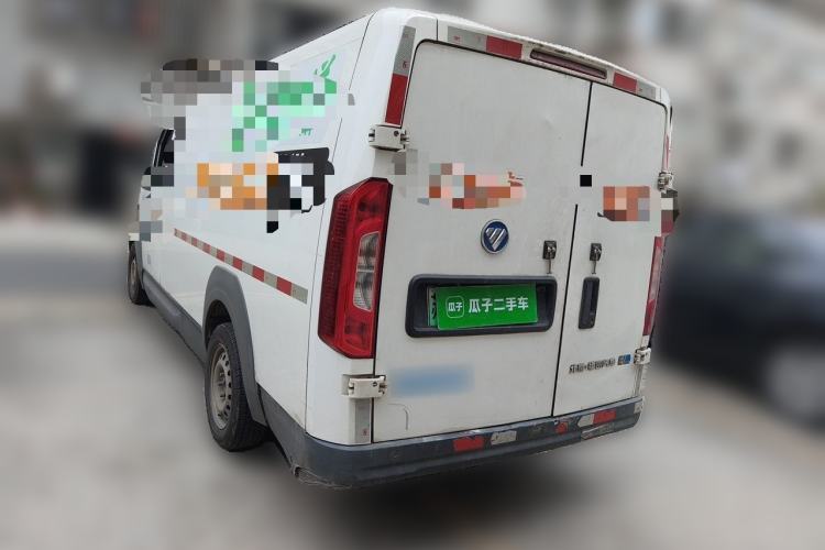 Used Foton Intelligent Blue Elf E7 2022 Standard Model 46.36 kWh Rear Left 45 Deg