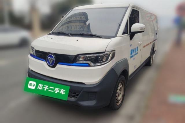 Used Foton Intelligent Blue Elf E7 2023 Pure Electric Van Flat Roof 2 Seats CATL 46.36 kWh