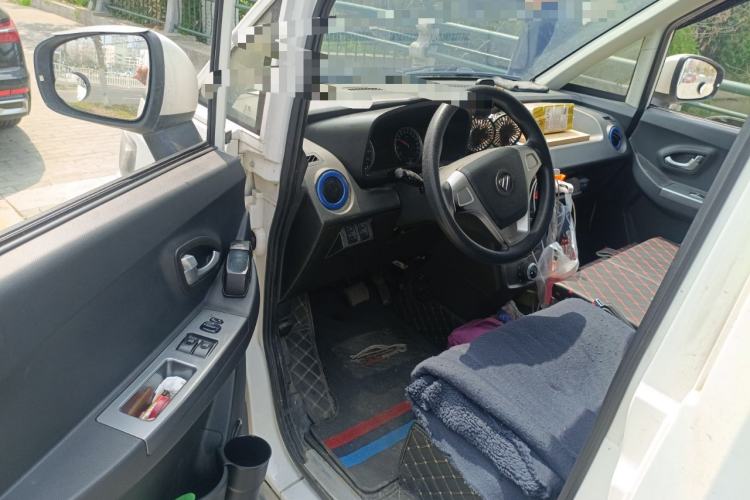 Used Foton Intelligent Blue Elf E7 2023 Pure Electric Van Flat Roof 2 Seats CATL 46.36 kWh Driver Seat