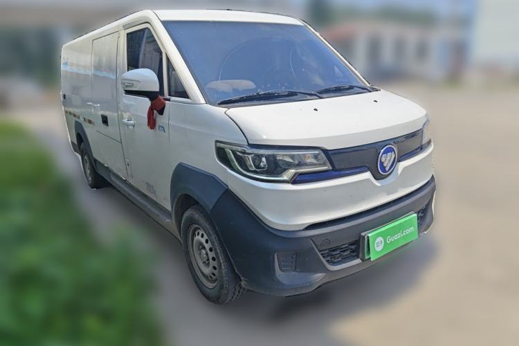 Used Foton Intelligent Blue Elf E7 2023 Pure Electric Van Flat Roof 2 Seats CATL 46.36 kWh Front Right 45 Deg