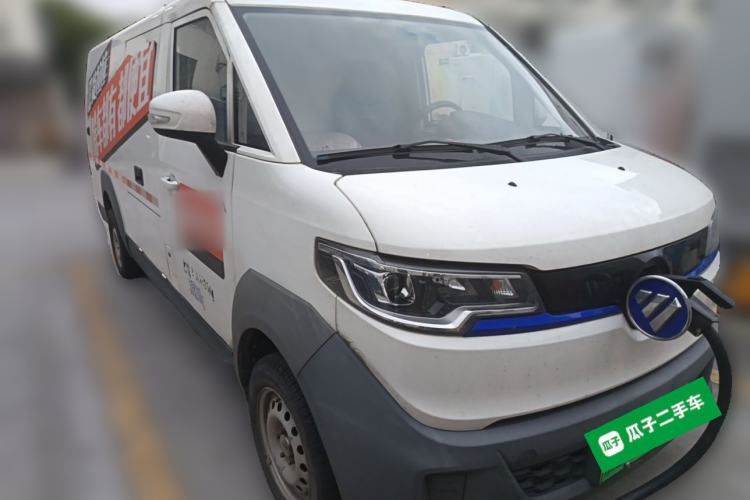 Used Foton Intelligent Blue Elf E7 2023 Pure Electric Van Flat Roof 2 Seats EVE Energy 41.86 kWh Front Right 45 Deg