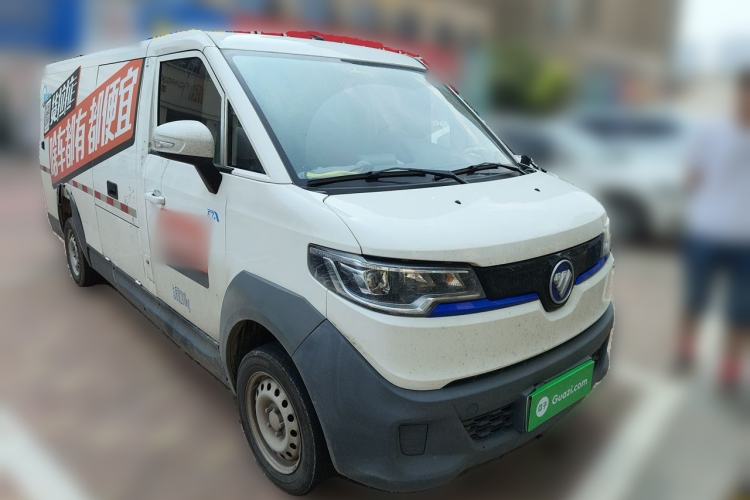 Used Foton Intelligent Blue Elf E7 2023 Pure Electric Van Flat Roof 2 Seats EVE Energy 46.36 kWh Front Right 45 Deg