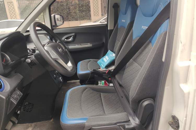 Used Foton Intelligent Blue Elf E7 2023 Pure Electric Van Flat Roof 2 Seats CATL 46.36 kWh Left Front Seat