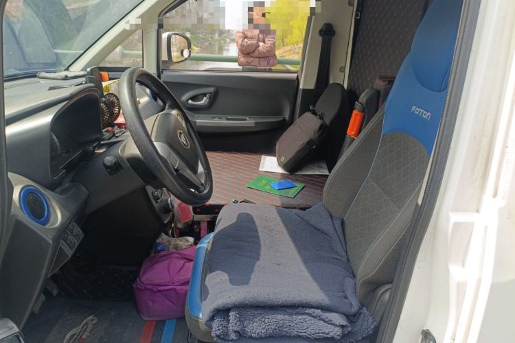 Used Foton Intelligent Blue Elf E7 2023 Pure Electric Van Flat Roof 2 Seats CATL 46.36 kWh Left Front Seat